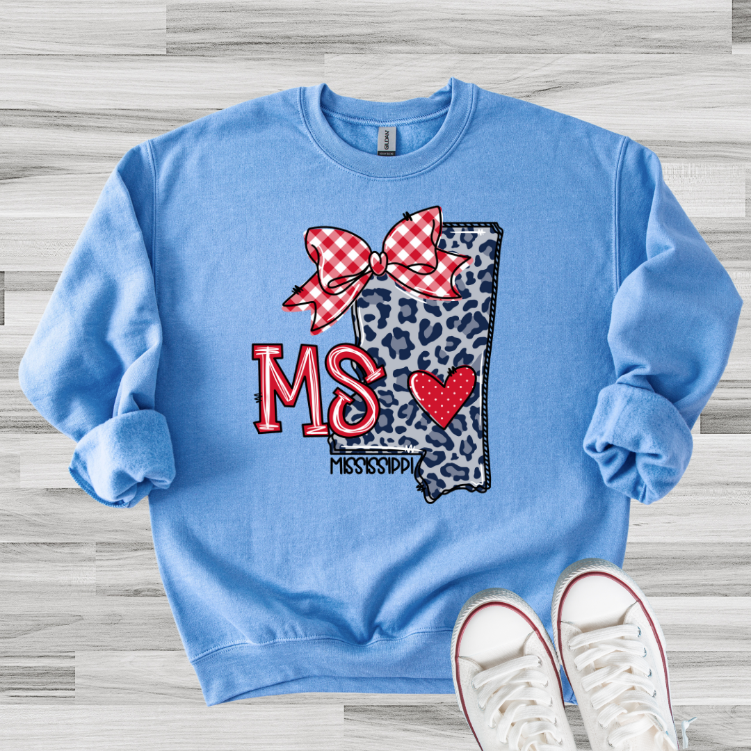 Blue MS Sweatshirt