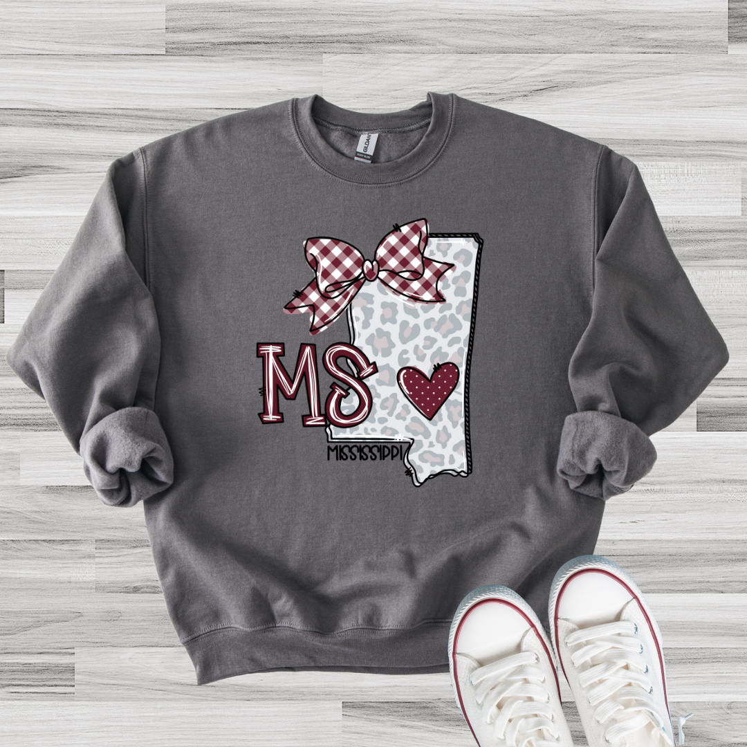 Gray MS Sweatshirt