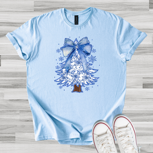 Blue Christmas Tee
