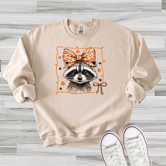 Fall Racoon Sweatshirt