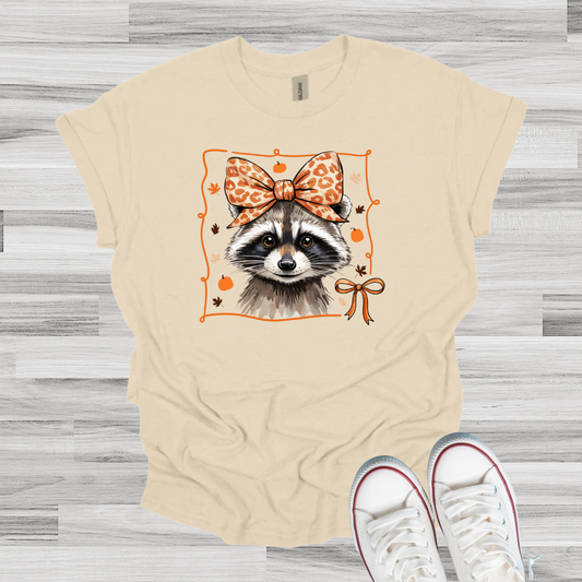 Fall Racoon Tee