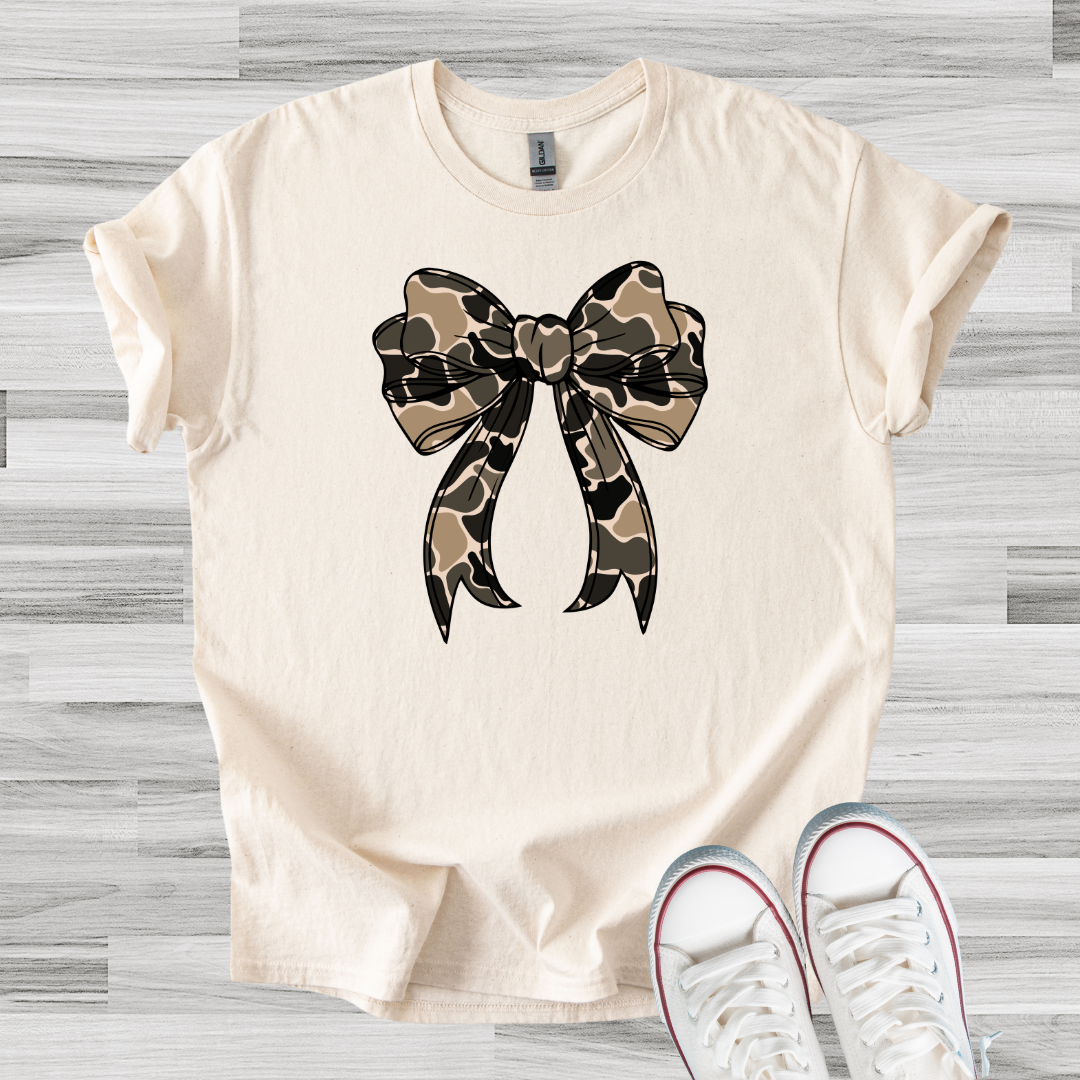 Camo Bow Tee