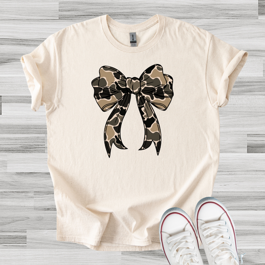Camo Bow Tee