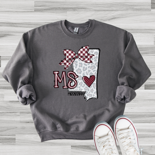 Gray MS Sweatshirt