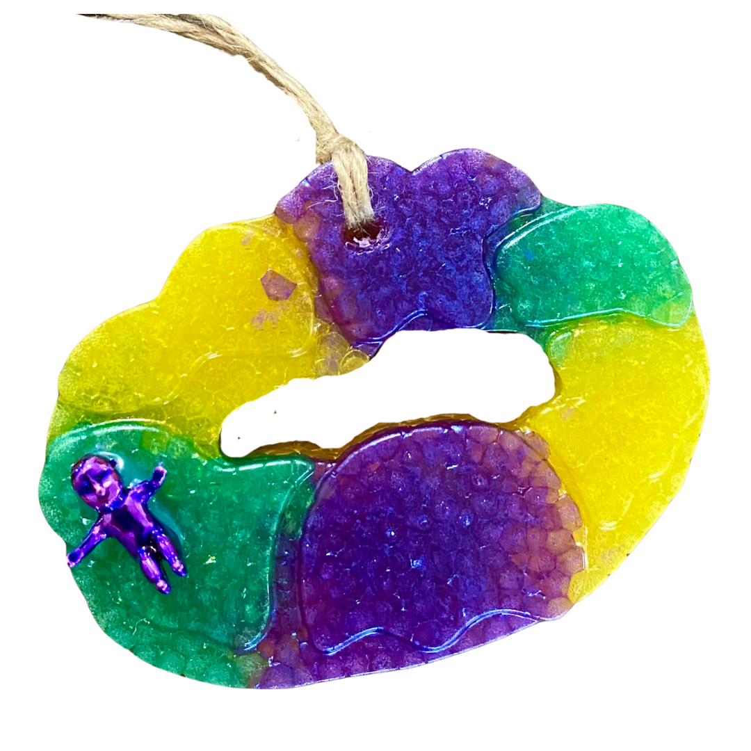 King Cake Freshie