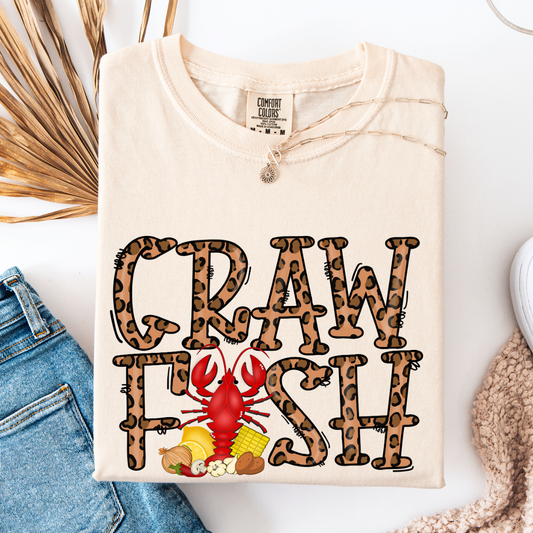 CC Leopard Crawfish Tee