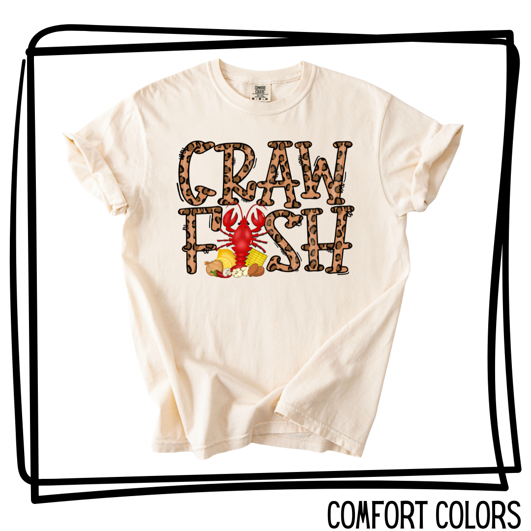 CC Leopard Crawfish Tee