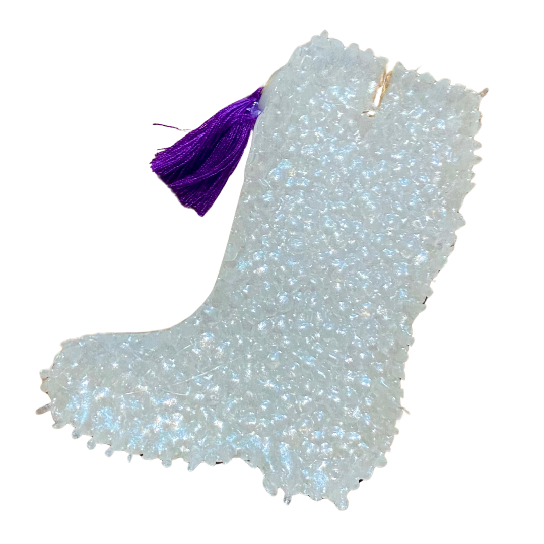 Mardi Gras Marching Boot Freshie
