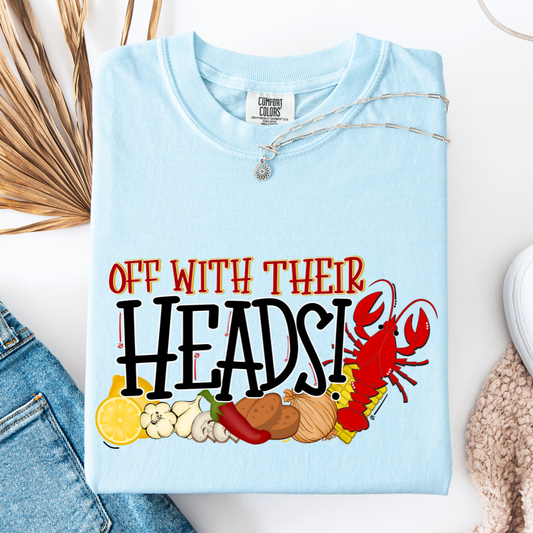 CC Off With Heads Chambray Tee