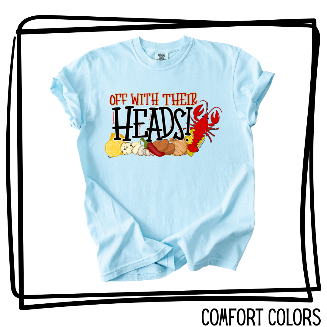 CC Off With Heads Chambray Tee