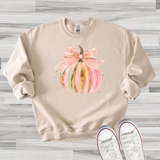 Pink Pumpkin Sweatshirt
