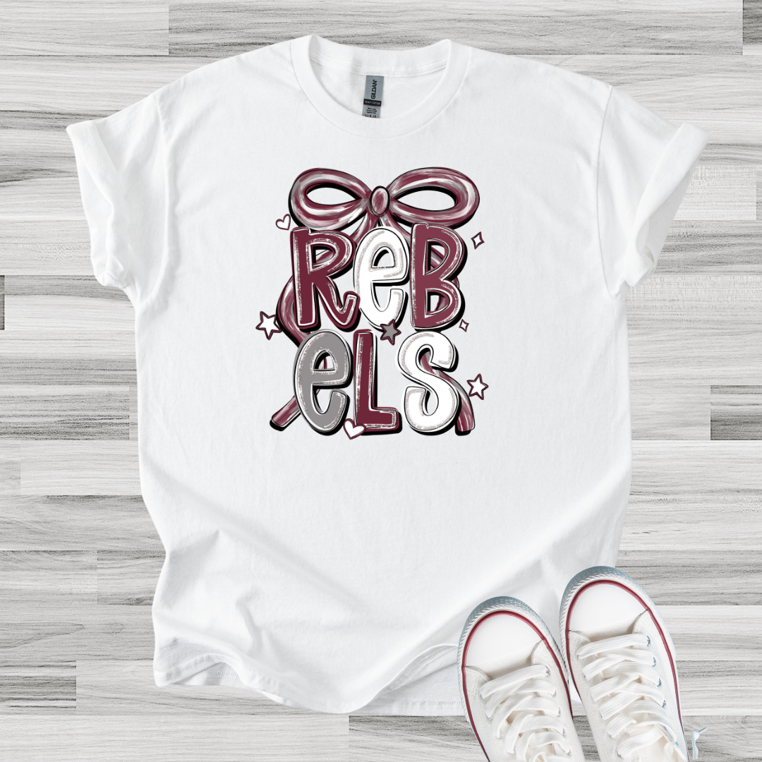 Rebels Bow Tee