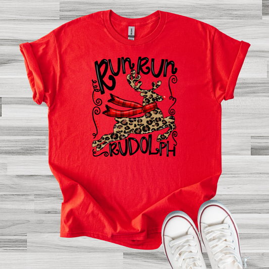 Run Rudolph Tee
