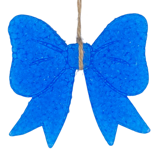 Bright Blue Bow Freshie